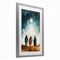 Stupell Industries Guided Wisdom Shepherds Framed Print Under Glass, design by Petal Prints Design